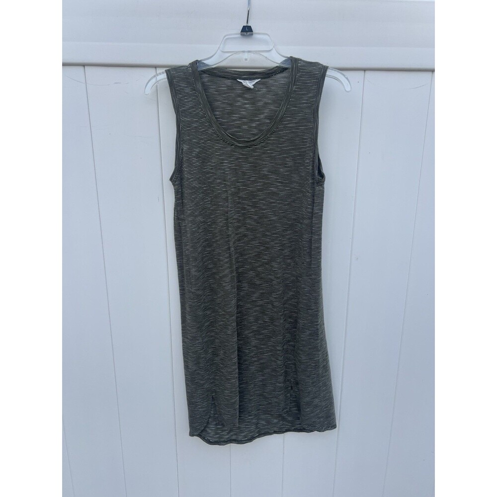 Caslon Dress Women’s Petite PXS Sleeveless Green Rayon